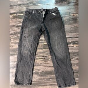 Coogi Jeans Australia Black Denim 40x32 Embroidered Baggie Hip‎ Hop Streetwear